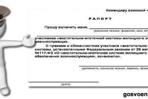 Стать участником НИС можно на основании рапорта